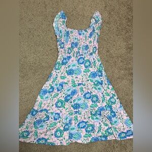 Lilly Pulitzer Floral Girls Dress